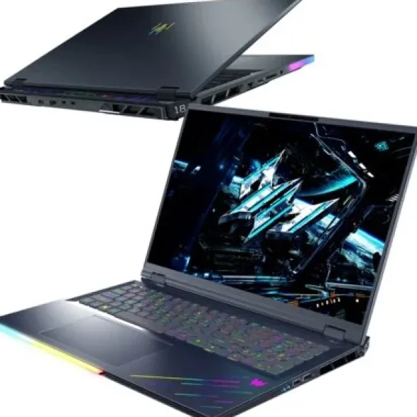 Acer PREDATOR Helios 18 AI PH18-73-91YB 18" IPS Ultra 9-275HX 192GB RAM 1TB SSD GeForce RTX5090 DLSS 4 Windows 11 Professional, Funkcje AI