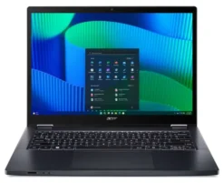 Acer TravelMate TMP414RN-54-TCO-5496 Intel Core Ultra 5 125U Hybryda (2w1) (14") WUXGA 16 GB DDR5-SDRAM 512 GB SSD Wi-Fi 6E (802.11ax) Windows 11 Pro Niebieski NX.B7ZEG.003