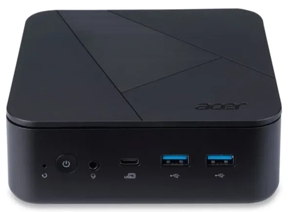Acer VN1502G-13U3U Intel® Core™ i3 i3-1315U 0 GB DDR4-SDRAM SSD Mini PC Czarny