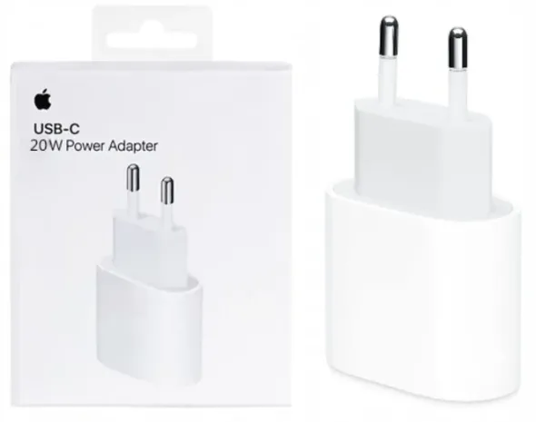 Ładowarka Sieciowa Apple Lightning, Usb Typ C 20W