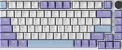 Ajazz Klawiatura mechaniczna przewodowa Ajazz AK820 Sea Salt Switch White USB-C AK820-SS-PWB