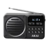 AKAI APR-300 Radio FM Bluetooth Czarny