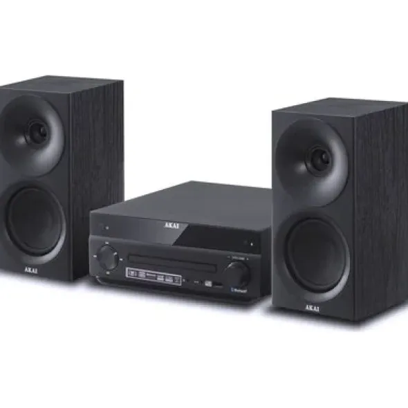 Akai Micro łańcucha Tuner FM Digital RDS CD MP3 WMA Bluetooth MP3 CD czarny AKAIAM301K