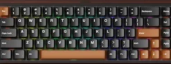 Akko Bezprzewodowa klawiatura RAY68-HE/BROWN 103-RA68A-000