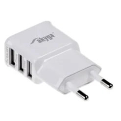 Akyga Ładowarka 3xUSB Biały AK-CH-05 (ORG002612)