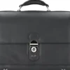 ALASSIO Monza Torba biznesowa skórzana 38 cm przegroda na laptopa schwarz 47127