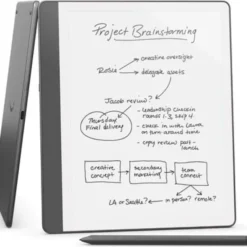 AMAZON Kindle Scribe 16GB 10.2", Podświetlany ekran, Wi-Fi, Bez reklam Szary + Premium Pen