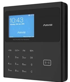 Anviz W1C PRO WIFI Wykrywanie obecności: Odznaka RFID i PIN, Linux, CPU 1 GHZ, TFT LCD 2,8", Tcp/ip, WIFI, klawiatura dotykowa, kolor czarny.