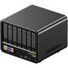 AOOSTAR WTR MAX 11 Bays NAS Mini PC with Secondary Screen AMD R7 Pro 8845HS 8 Cores Max 5 1GHz 64GB DDR5 RAM 2TB SSD HDMI D 1292953SZBT