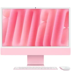 Apple iMac Apple M M4 59,7 cm (23.5") 4480 x 2520 px All-in-One PC 24 GB 512 GB SSD macOS Sequoia Wi-Fi 6E (802.11ax) Różowy