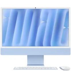 Apple iMac Apple M M4 59,7 cm (23.5") 4480 x 2520 px All-in-One PC 16 GB 512 GB SSD macOS Sequoia Wi-Fi 6E (802.11ax) Niebieski