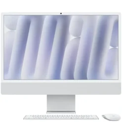 Apple iMac Apple M M4 59,7 cm (23.5") 4480 x 2520 px All-in-One PC 16 GB 256 GB SSD macOS Sequoia Wi-Fi 6E (802.11ax) Srebrny MWUC3D/A
