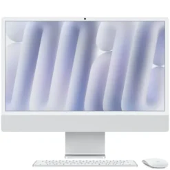 Apple iMac Apple M M4 59,7 cm (23.5") 4480 x 2520 px All-in-One PC 16 GB 1 TB SSD macOS Sequoia Wi-Fi 6E (802.11ax) Srebrny
