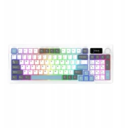 AQIRYS Klawiatura mechaniczna 96%/95 klawiszy przewodowa ATRIA white