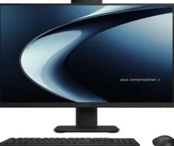 Asus Asus Komputer AiO Asus ExpertCenter P470VAK-BPE910X 27"FHD/Core 7 240H/16GB/SSD512GB/Intel/11PR Black 3Y