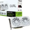 ASUS Dual -RTX5060TI-O8G-WHITE NVIDIA GeForce RTX 5060 Ti 8 GB GDDR7 90YV0MP5-M0NA00