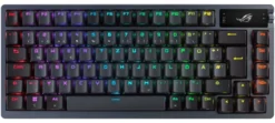 ASUS ROG Azoth klawiatura Gaming USB + RF Wireless + Bluetooth QWERTY Czarny Klawiatura Gamingowa 90MP0316-BKDA01