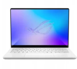 Asus ROG Zephyrus G14 Ultra 9 386H 14.0"3K OLED 120Hz 1100nits AR 32GB LPDDR5X SSD1TB GeForce RTX 5070 Ti 12GB Cam1080p + IR 73WHrs NoOS Aluminum Platinum White GU405AR-SY065