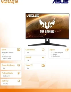 Asus VG27AQ1A 90LM05Z0-B02370