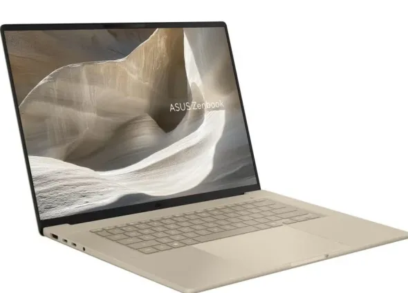 ASUS Zenbook A16 OLED UX3607OA-SQ013W - Snapdragon X2E 94-100 16'' 3K 48GB 1TB W11H Beżowy 90NB17W1-M001N0