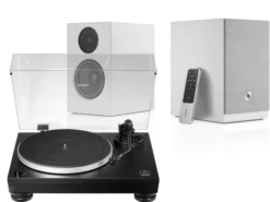 Audio-Technica AT-LP5X (czarny) + A28 W (biały)
