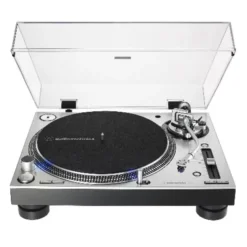 Audio-Technica AT-LP140XP SV - srebrny gramofon