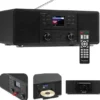 Audizio Avola CD/BT/DAB+/WIFI czarny one size