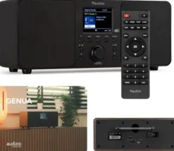 Audizio Genua DAB+ FM stereo czarne