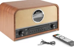 Audizio Radio DAB+/FM z odtwarzaczem CD Salerno one size