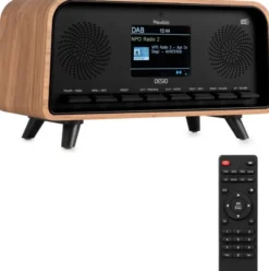 Audizio Radio DAB+ i FM jasne drewno