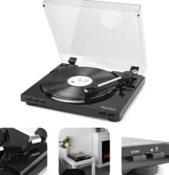Audizio RP310 z wkładką Audio-Technica czarny one size