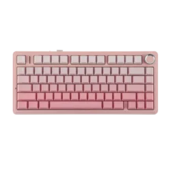 AULA - F75 Wireless Mechanical Keyboard Gradient Pink Side-Engraved AF75GPSPDS