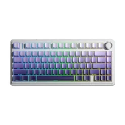 AULA - F75 Wireless Mechanical Keyboard Gradient Purple Side-Engraved AF75GPSPSV