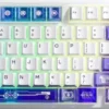 AULA L99 Semi transparent Purple+White Carmel Latte switch RGB AUL99-STP-CL