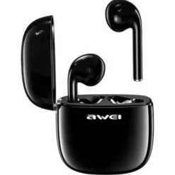 Awei słuchawki Bluetooth 5.0 T28 TWS + stacja dokująca czarny/black AWEI051BLK