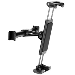 Baseus Backseat Car Mount uchwyt do tabletów smartfonów 4,7 - 12,9" na zagłówek czarny (SUHZ-01)