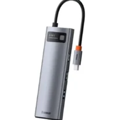 Baseus Baseus Metal Gleam HUB 8w1 USB-C HDMI Ethernet RJ45 microSD/SD CAHUB-CV0G baseus_20210423114132