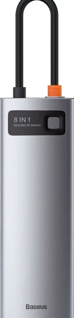Baseus Baseus Metal Gleam HUB 8w1 USB-C HDMI Ethernet RJ45 microSD/SD CAHUB-CV0G baseus_20210423114132