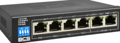 BCS Switch PoE B-SP0402 10/100Mb/s 6 portów B-SP0402