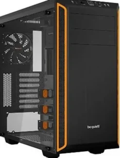 Be quiet! Pure Base 600 czarno-pomarańczowa z oknem (BGW20)