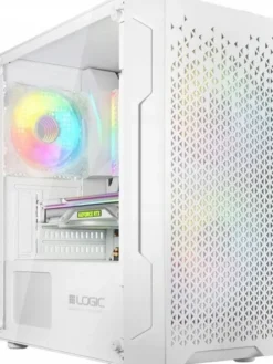 BIAŁY KOMPUTER GAMINGOWY DO GIER Intel i5 12400 16GB RTX 3050 SSD M.2 1TB W11 RGB