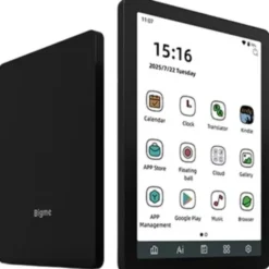 BIGME Czytnik e-booków  B6 6", Podświetlany ekran, Wi-Fi Czarny