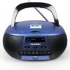 Blaupunkt BD 400 Boom Box z Digital Radio DAB +, RDS, CD Player, AUX IN dla dzieci, USB, MP3 Blau 4056591000871