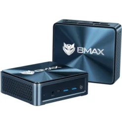 BMAX B11 Pro Mini PC Intel Core Ultra 5 115U 8 Cores 10 Threads Max 4 2GHz 16GB LPDDR5 RAM 512GB PCIe NVMe SSD Dual Copper H 1299404EUDF