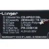 Cameron Sino HP Slate 7 G2 1311 PR-3356130 2850mAh 10.55Wh Li-Polymer 3.7V