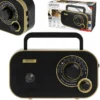 Camry Radio Przenośne Zasilanie Sieciowe Bateryjne Fm/am Cr 1910g