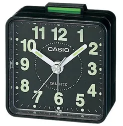 Casio Budzik TQ-140-1 Czarny - Wskazówki Neobrite POLECANY SKLEP GWARANCJA SZYBKA MOŻLIWOŚĆ ODBIORU W WARSZAWIE TQ-140-1