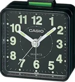 Casio Budzik TQ-140-1 Czarny - Wskazówki Neobrite POLECANY SKLEP GWARANCJA SZYBKA MOŻLIWOŚĆ ODBIORU W WARSZAWIE TQ-140-1