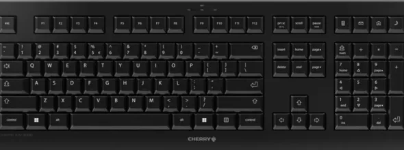 CHERRY KW 3000 RF Wireless QWERTY Czarny