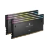 CORSAIR DOMINATOR TITANIUM RGB 48GB 2x24GB DDR5 7200MT/s DIMM Unbuffered 36-46-46-116 OC PMIC XMP 3.0 Black Heatspreader 1.4V
